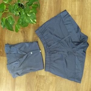 Victoria's Secret Short Sleeve Blue Pajama Set